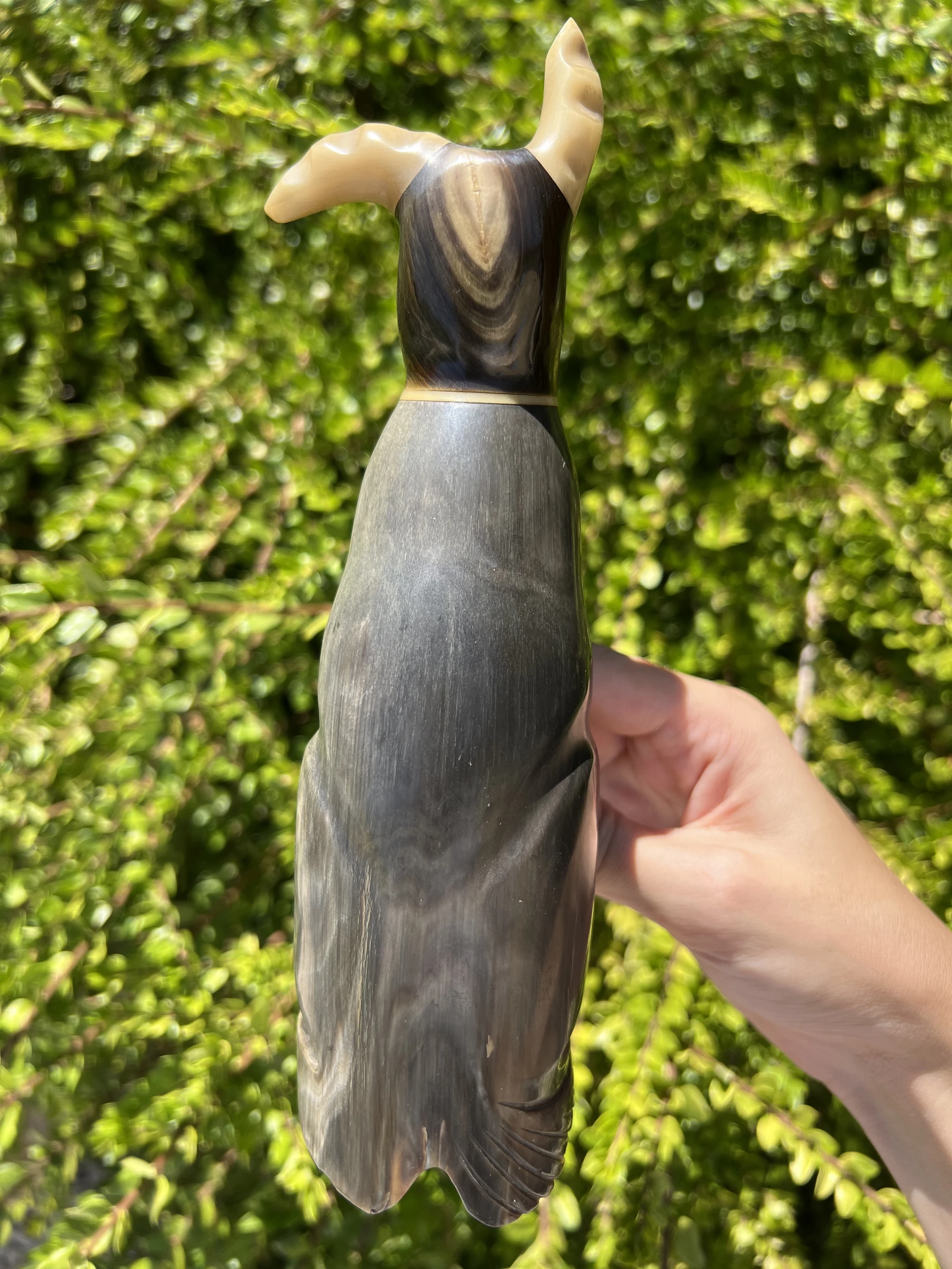 🐶 Statue chien sculptée 19,5 cm objet déco effet marbré vintage – photo 11